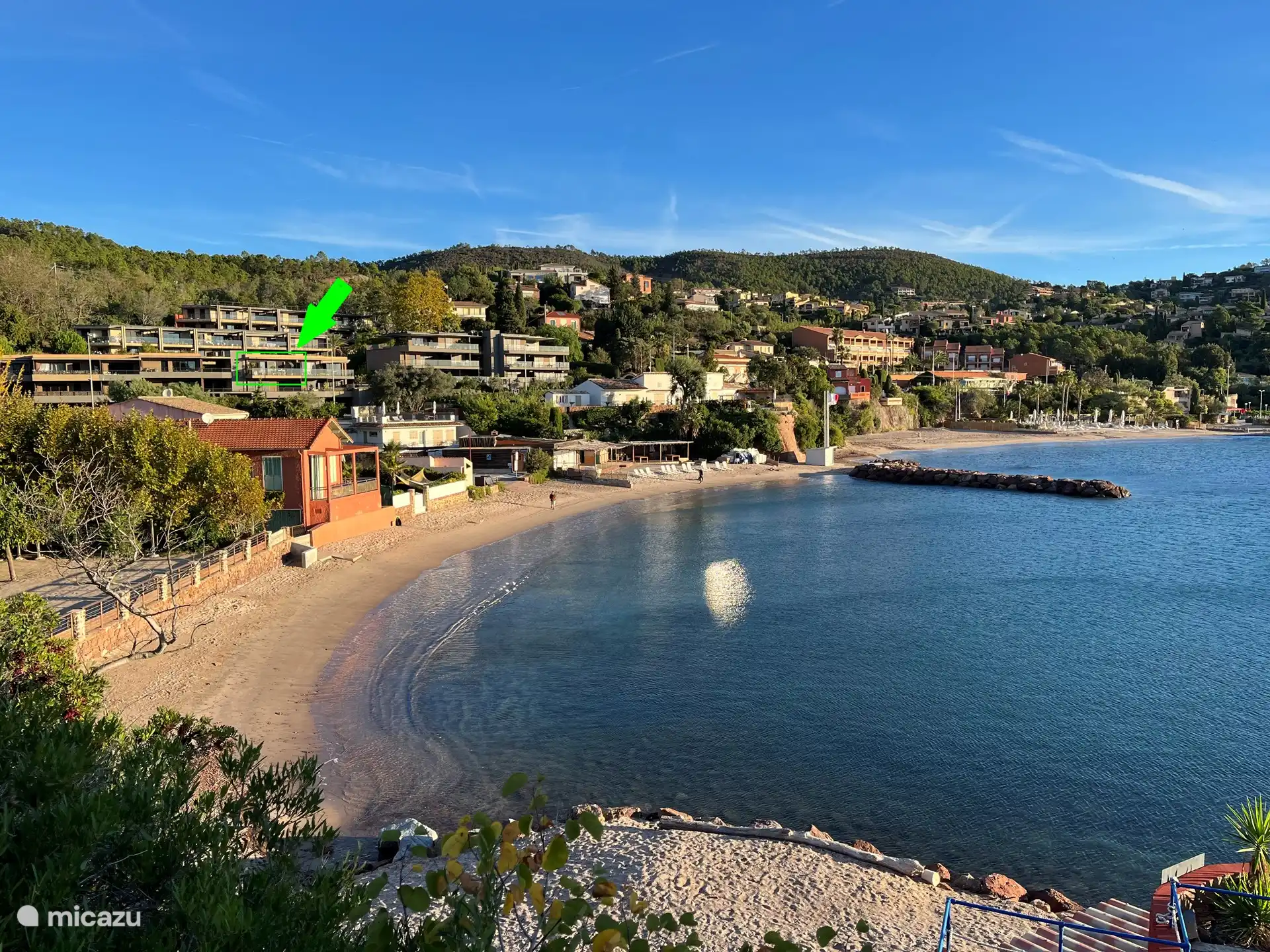 die Wohnung und die Bucht