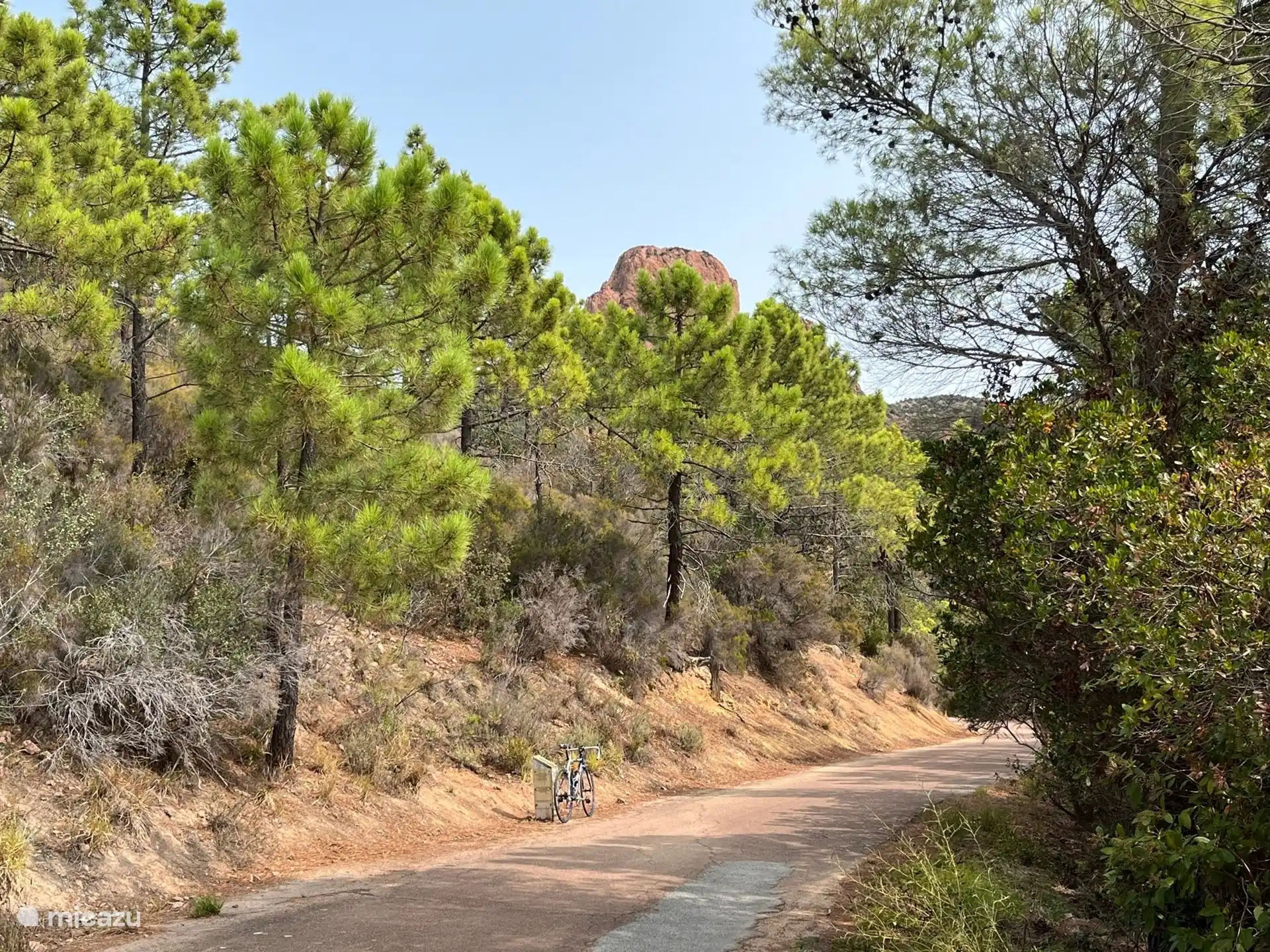 Esterel mit dem Rennrad