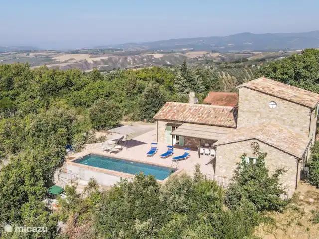 Casa con piscina privada cerca de Orvieto en Italia, Umbría, Montecchio - villa