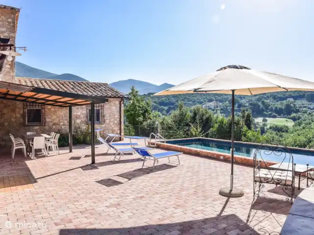 Casa con piscina privada cerca de Orvieto en Italia, Umbría, Montecchio - villa