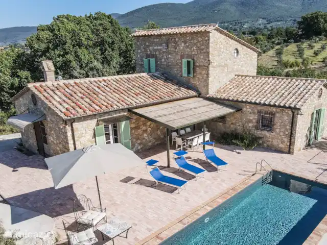 Casa con piscina privada cerca de Orvieto en Italia, Umbría, Montecchio - villa