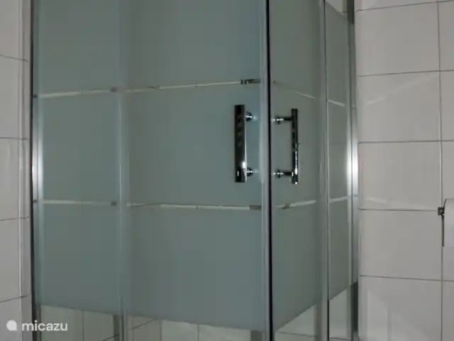 La Gloriette | France, Maine-et-Loire, Les Bois d'Anjou - gîte / cottage Salle de bain avec douche, lavabo et WC