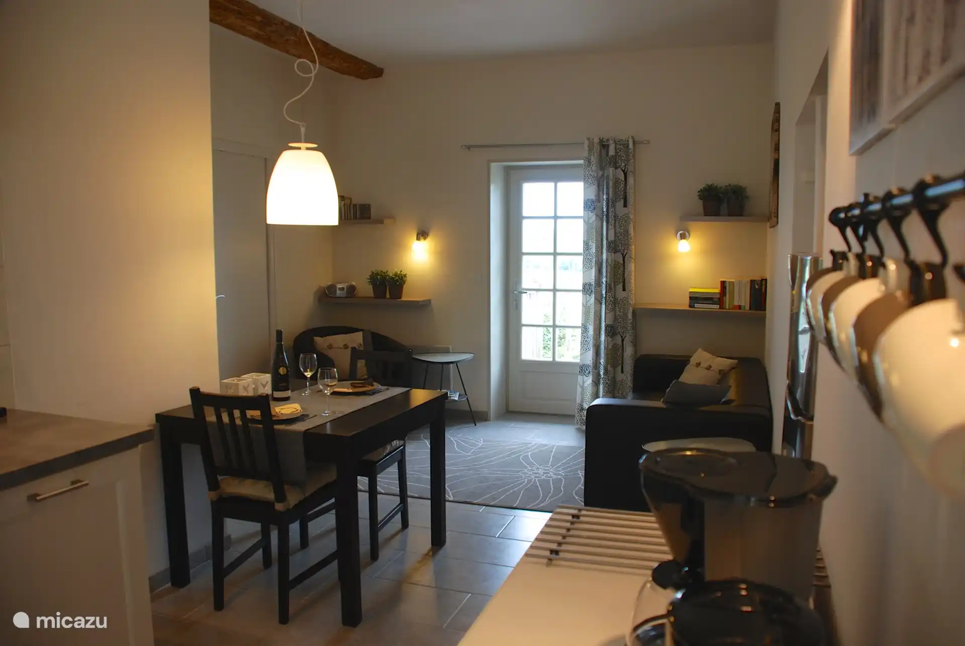 interior of the gite La Gloriette