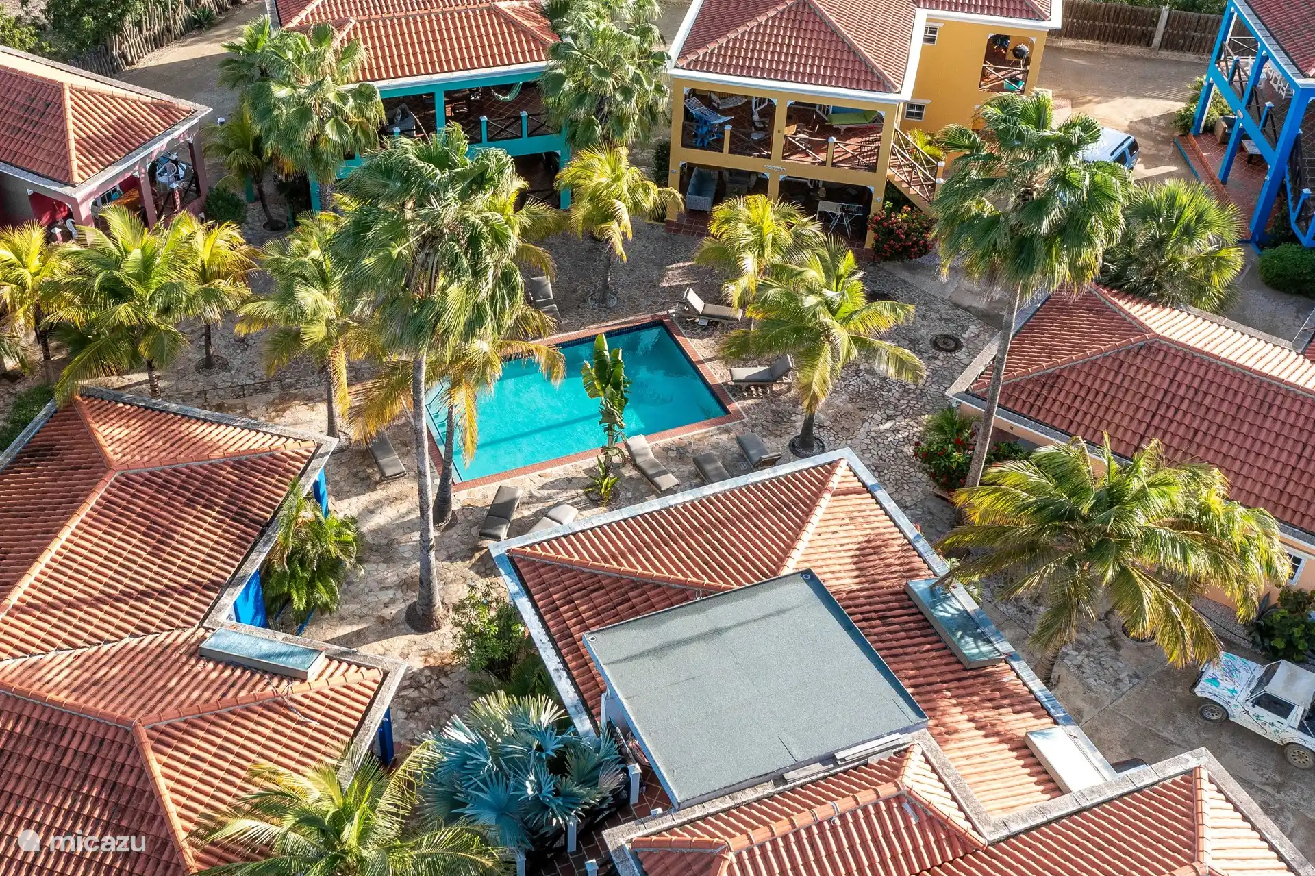 piscine vue d'en haut