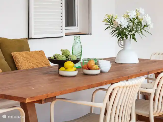 Casa46 | Espagne, Costa Blanca, Dénia - appartement Grande table à manger pour 6 à 8 personnes