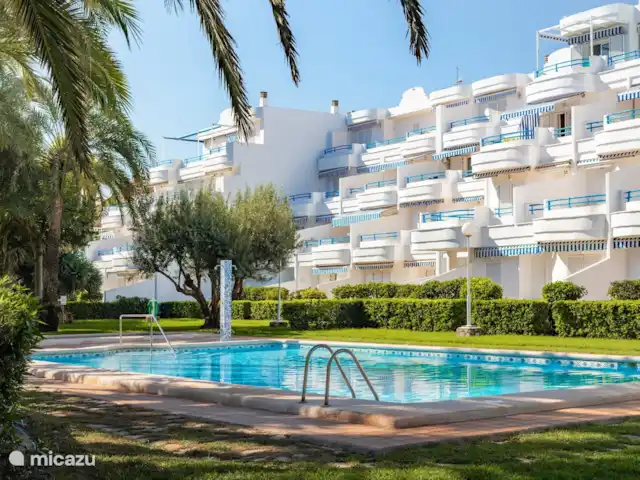 Casa46 | Espagne, Costa Blanca, Dénia - appartement Le complexe avec des visiteurs majoritairement espagnols