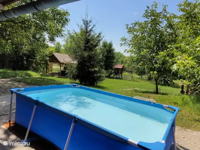 Gárdonyi Haz | Hongrie, Borsod-Abaúj-Zemplén, Sály - maison de vacances En été, il y a une piscine hors sol dans le jardin - idéale pour se rafraîchir et s’amuser pendant les journées chaudes.