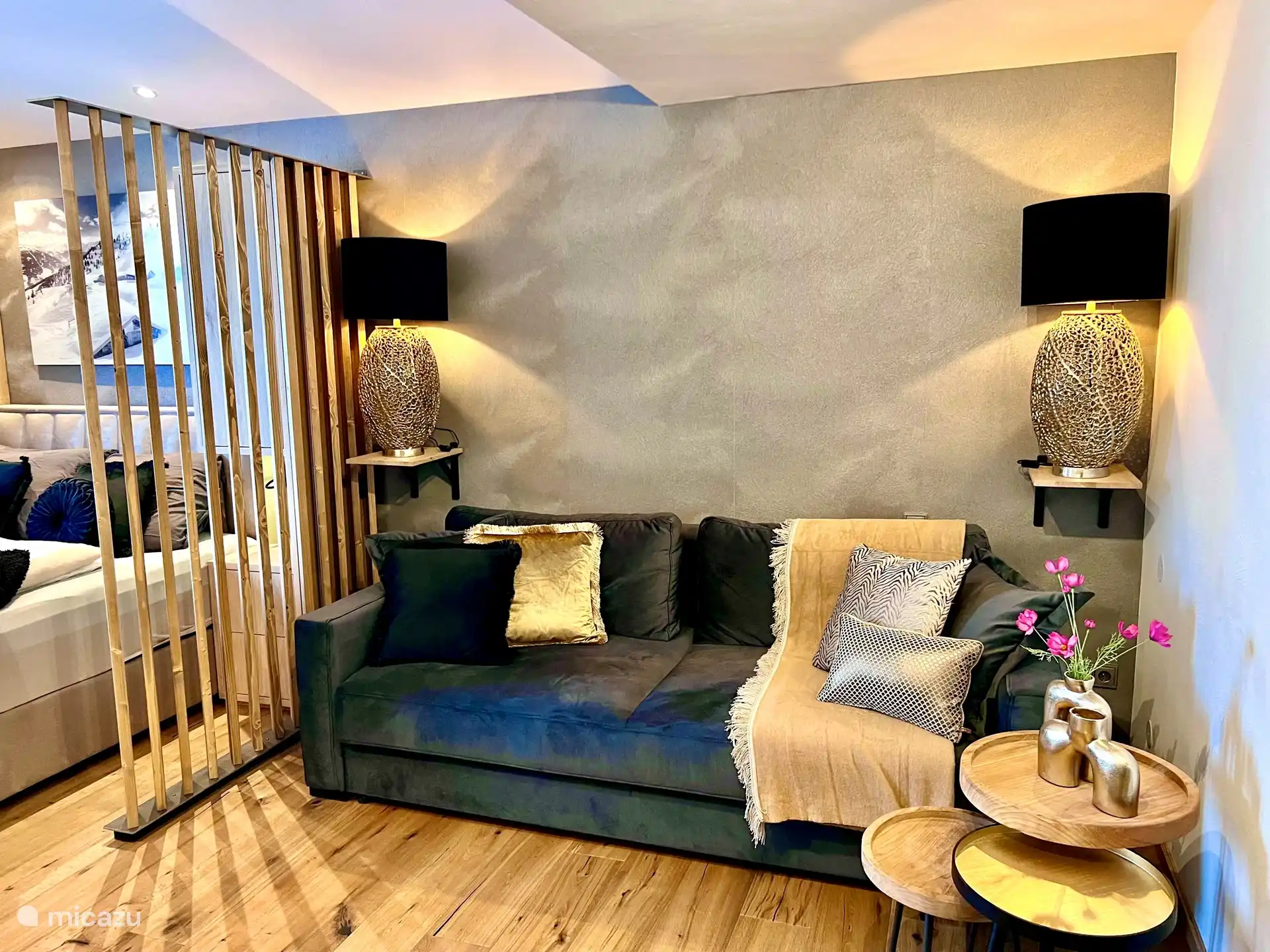 Luxe slaapbank, afmetingen 160x200