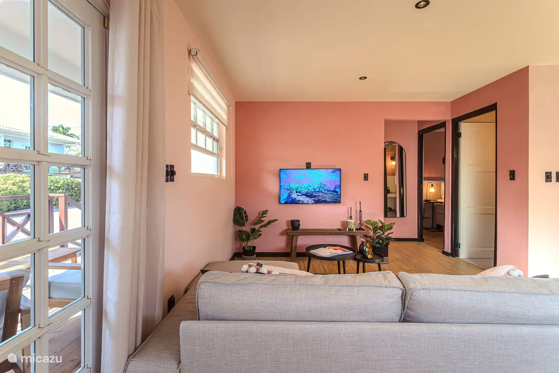 „Pink Panther“, in der Nähe von Mambo Beach in Curaçao, Banda Ariba (Ost), Mambo Beach - Appartement