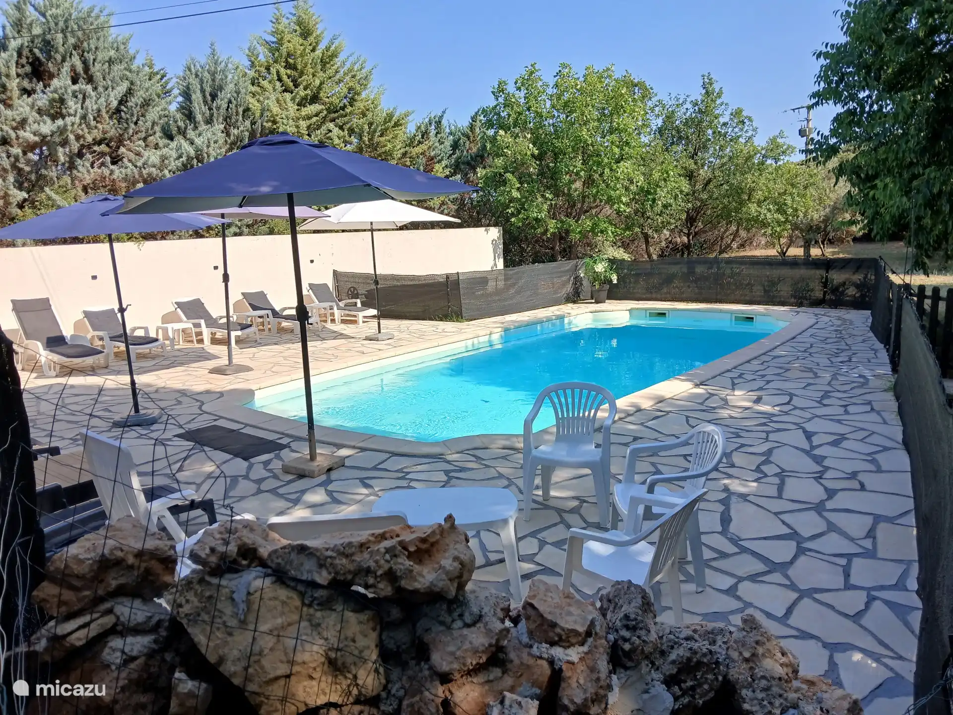 New floor around swimming pool 2024