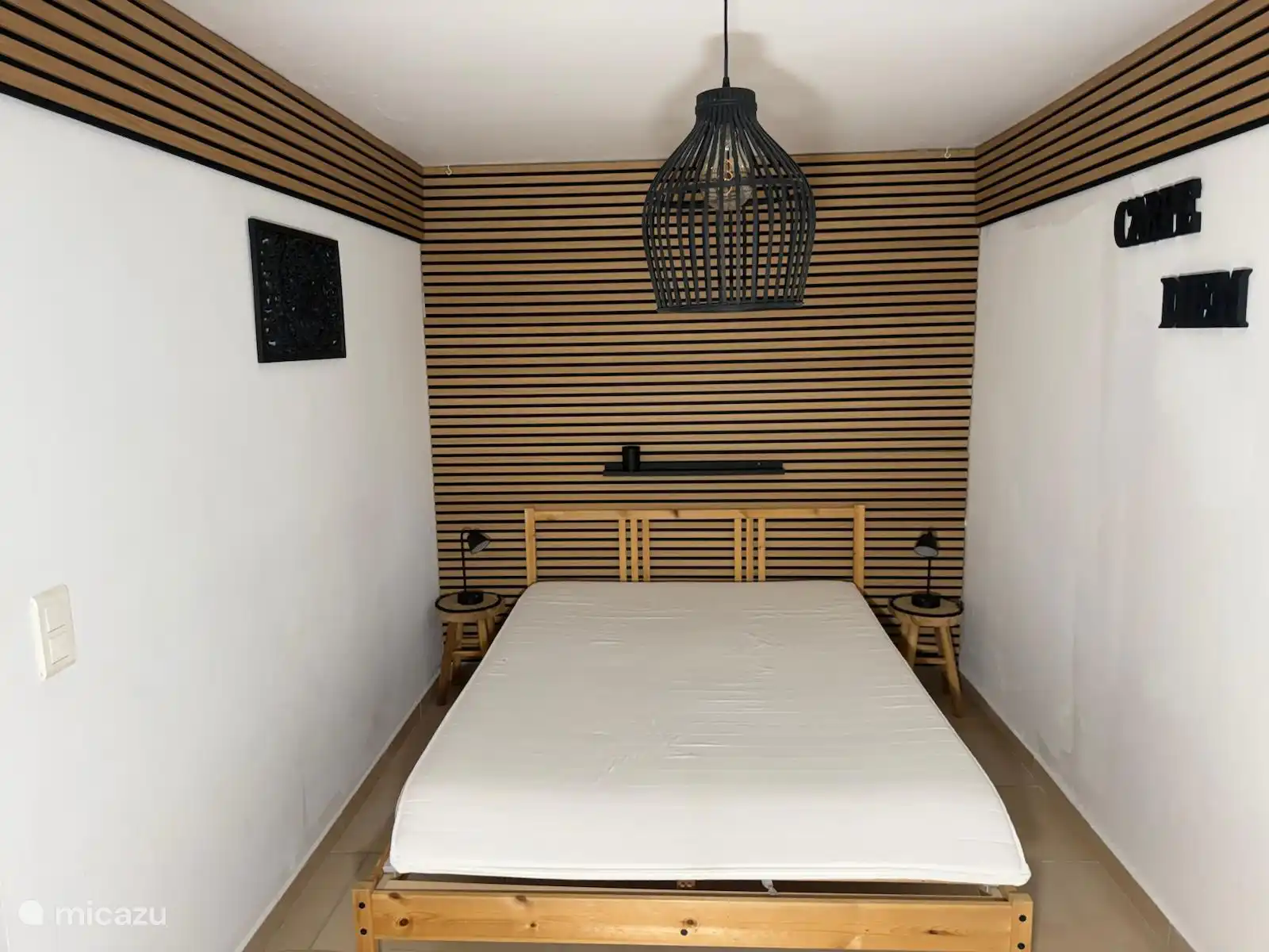 Twee persoons bed begane grond