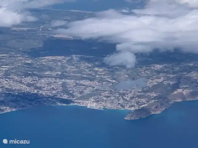 Villa, très bien situé, piscine privée | Espagne, Costa Blanca, Moraira - villa Moraira vue du ciel