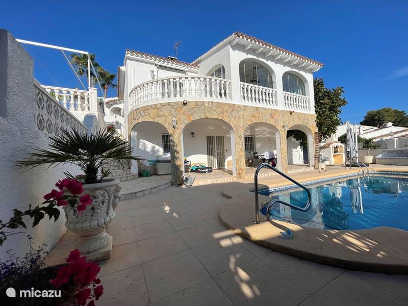 Vakantiehuis Spanje, Costa Blanca, Moraira Villa Geweldig uitzicht, dicht bij de stad en het strand
