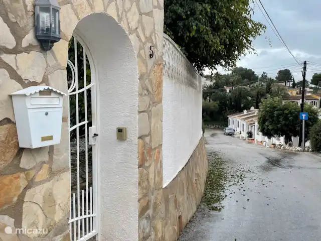 Villa, très bien situé, piscine privée | Espagne, Costa Blanca, Moraira - villa L'entrée principale.