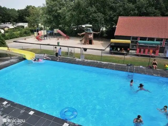Chalet 331 de Tien Heugten | Pays-Bas, Drenthe, Schoonloo - chalet piscine sur camping