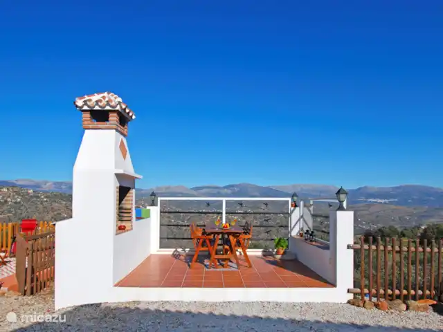 Casa Kambó en España, Costa del Sol, Comares - villa ¿No es este un lugar único para hacer barbacoas?