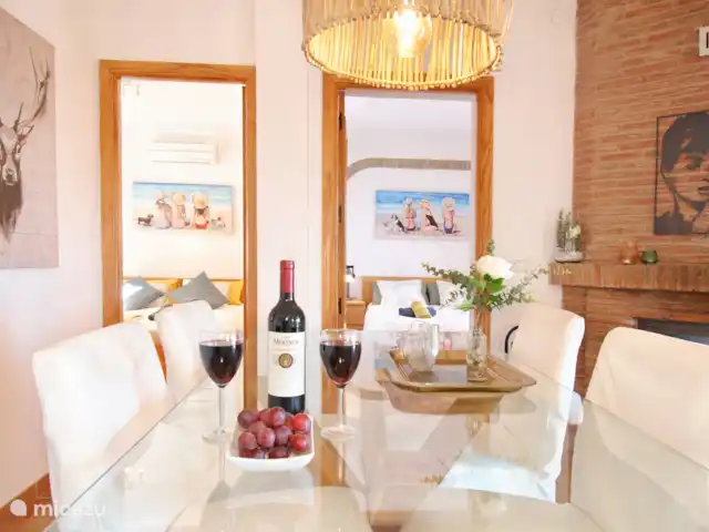 Casa Kambó en España, Costa del Sol, Comares - villa Acceso a 2 de los dormitorios. El otro dormitorio se encuentra en el estudio.