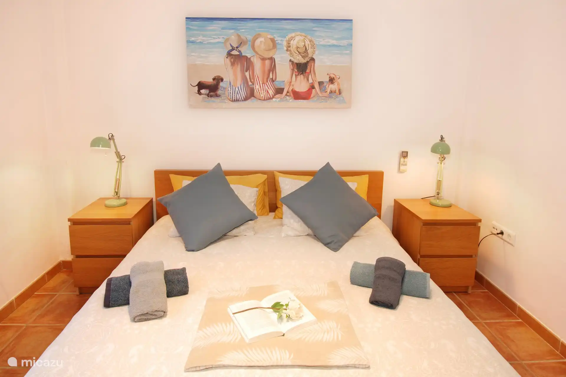 Relájate y prepárate para otro hermoso día.