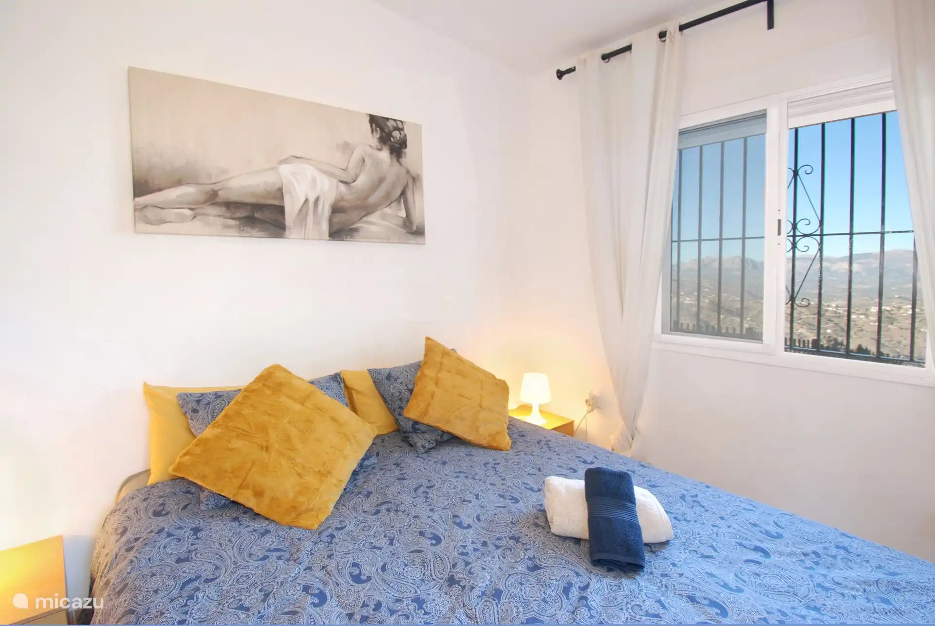 Vista y acceso a su propia terraza privada.