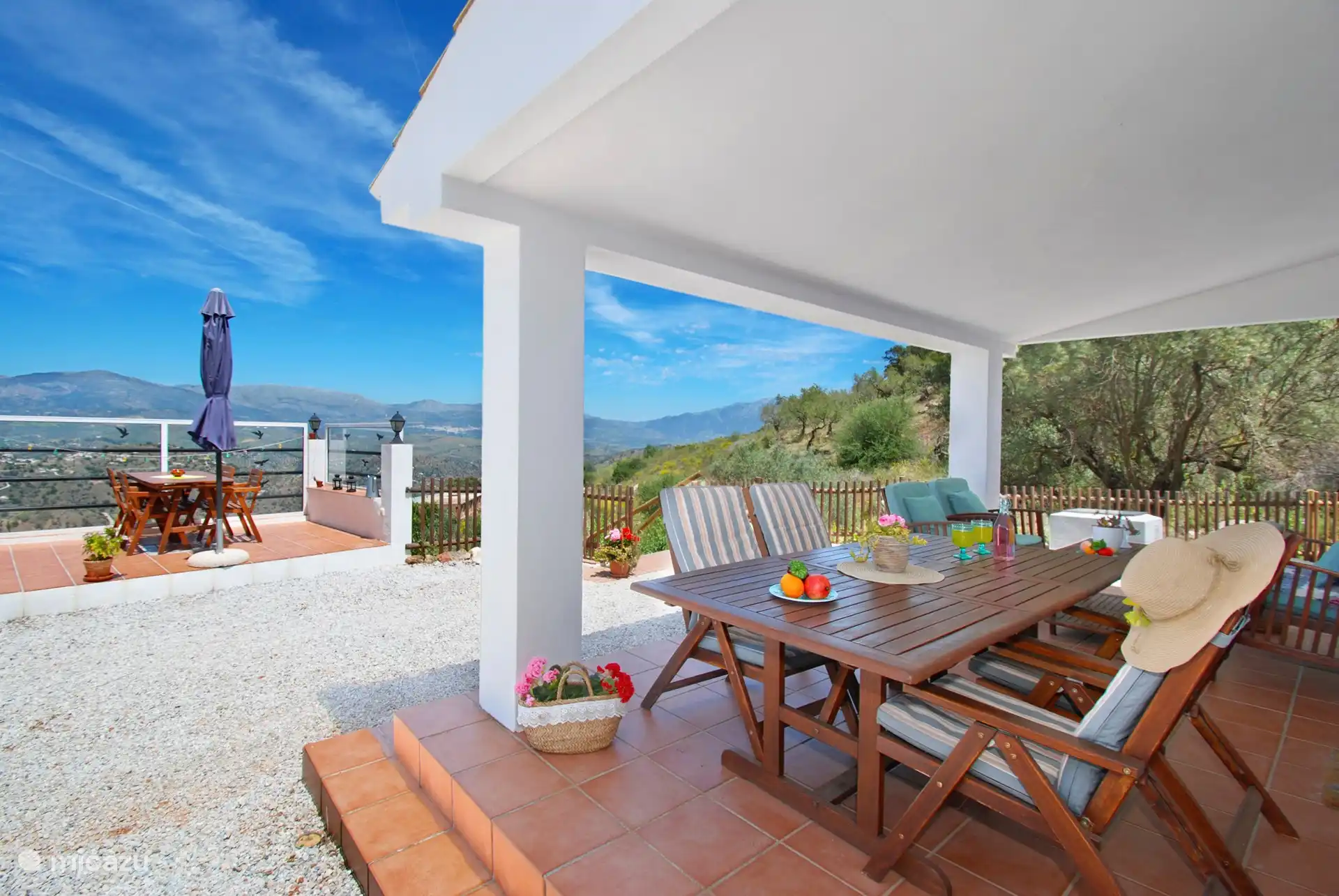 ¿Quieres entrar o salir del sol? Elige tu lugar y disfruta como quieras.