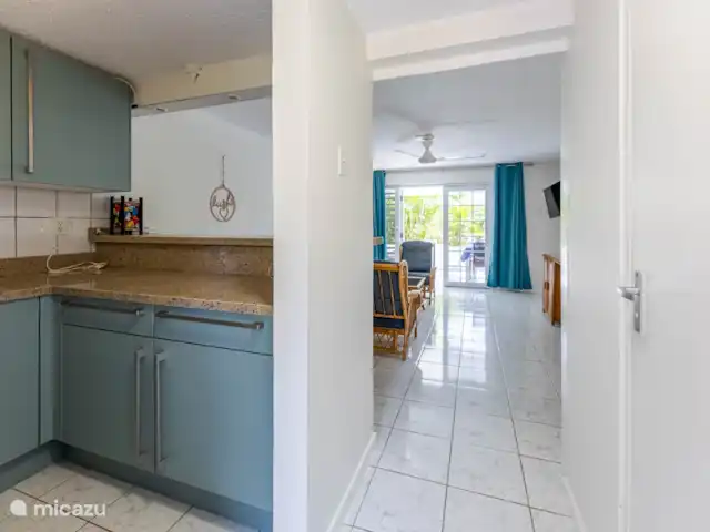 Location de Vacances Curaçao, Banda Ariba (est), Seru Coral, appartement - Appartement de vacances avec piscine Cuisine et salon
