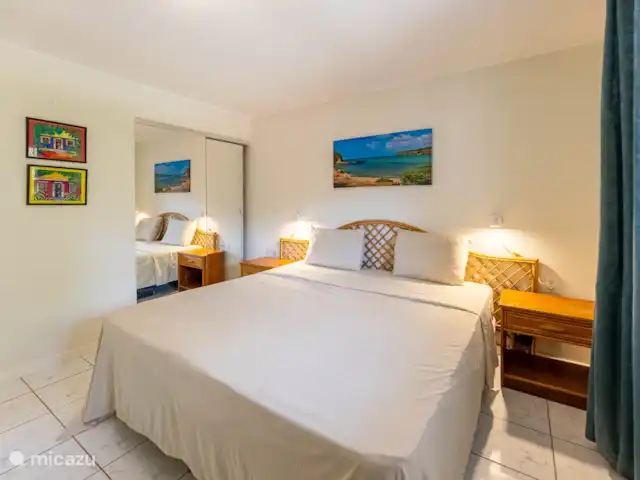 Location de Vacances Curaçao, Banda Ariba (est), Seru Coral, appartement - Appartement de vacances avec piscine Chambre