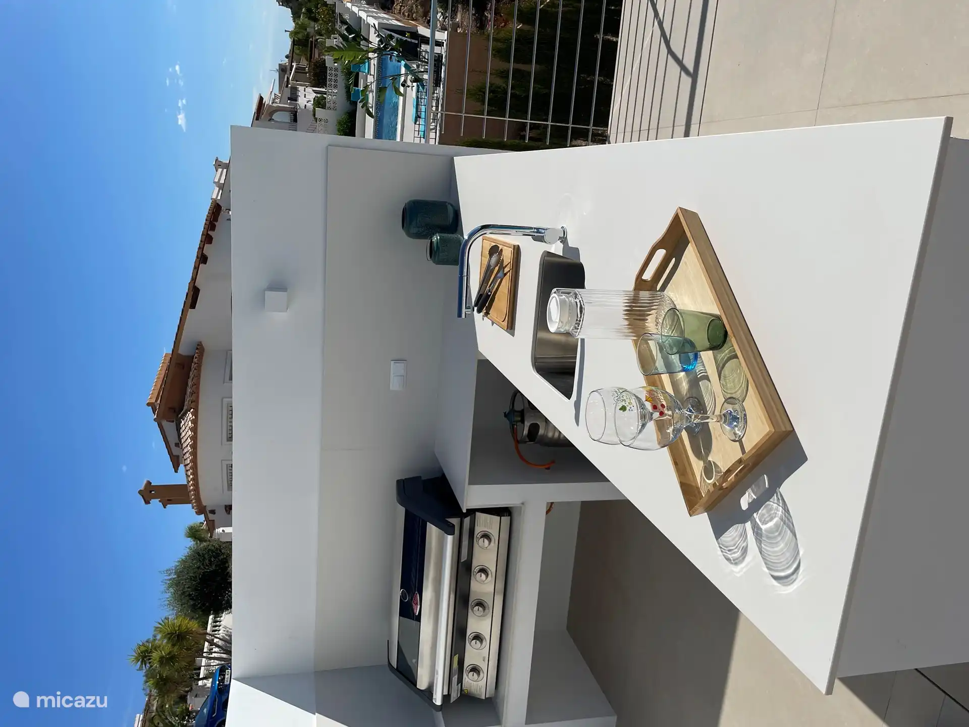 Arbeitsplatte Au&#223;enk&#252;che