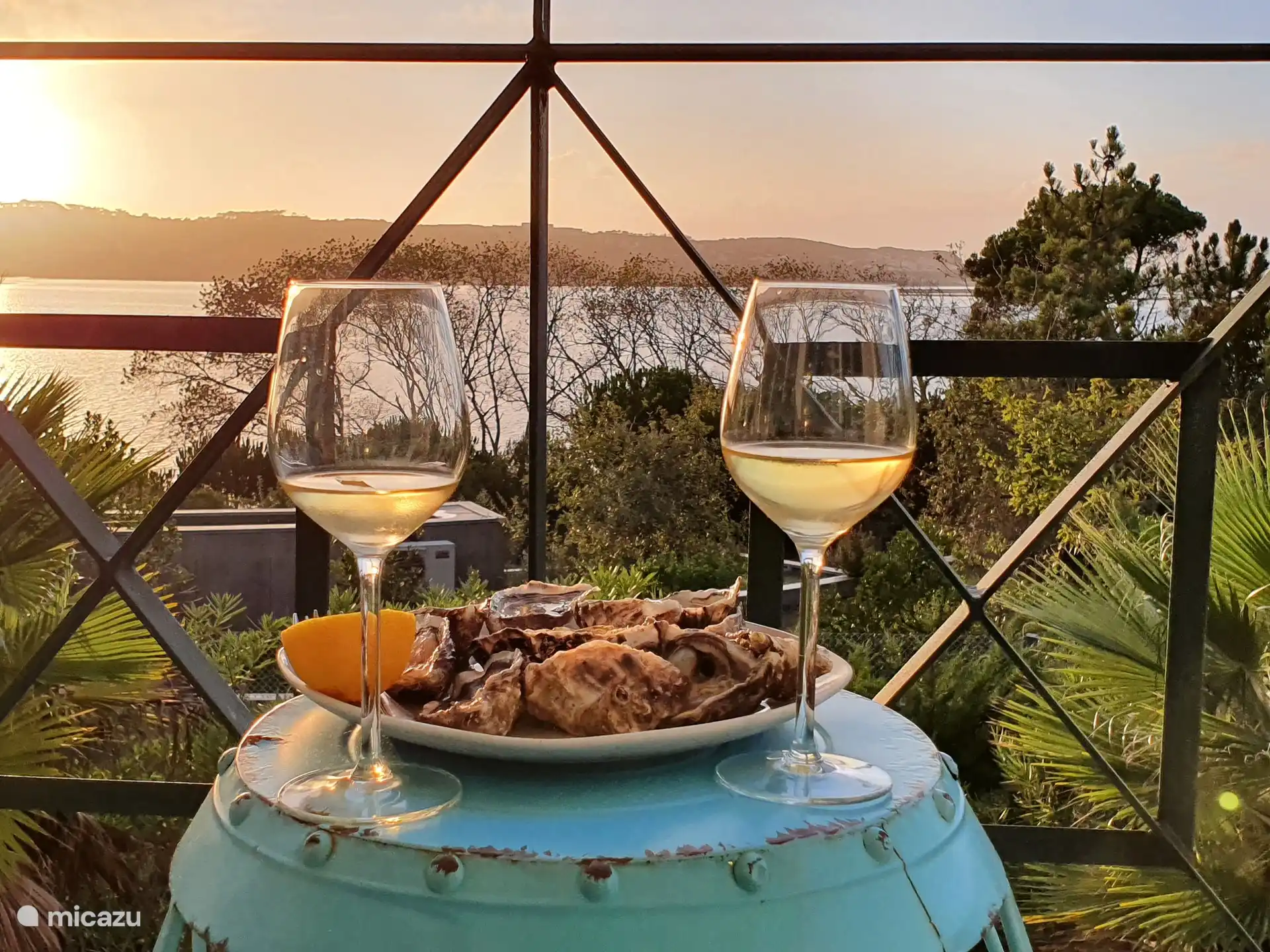 Blick auf die Lagune