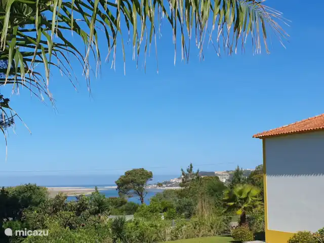 Vila Da Paz, avec vue sur la mer ! | Portugal, Costa de Prata, Nadadouro - villa Depuis la terrasse de la piscine, vous avez une belle vue sur l'océan Atlantique et la plage.