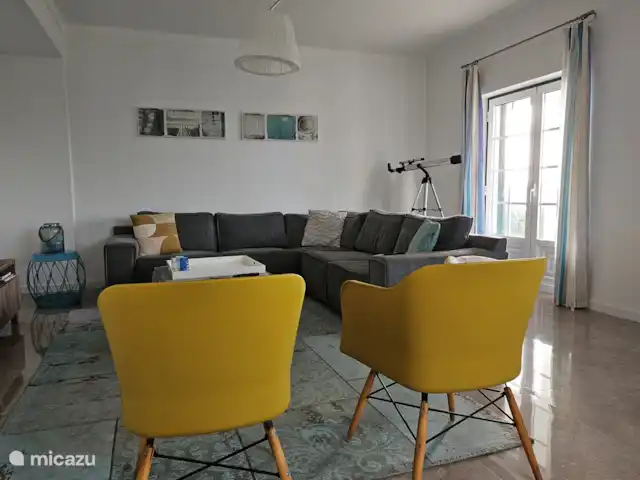 Vila Da Paz, avec vue sur la mer ! | Portugal, Costa de Prata, Nadadouro - villa Le salon