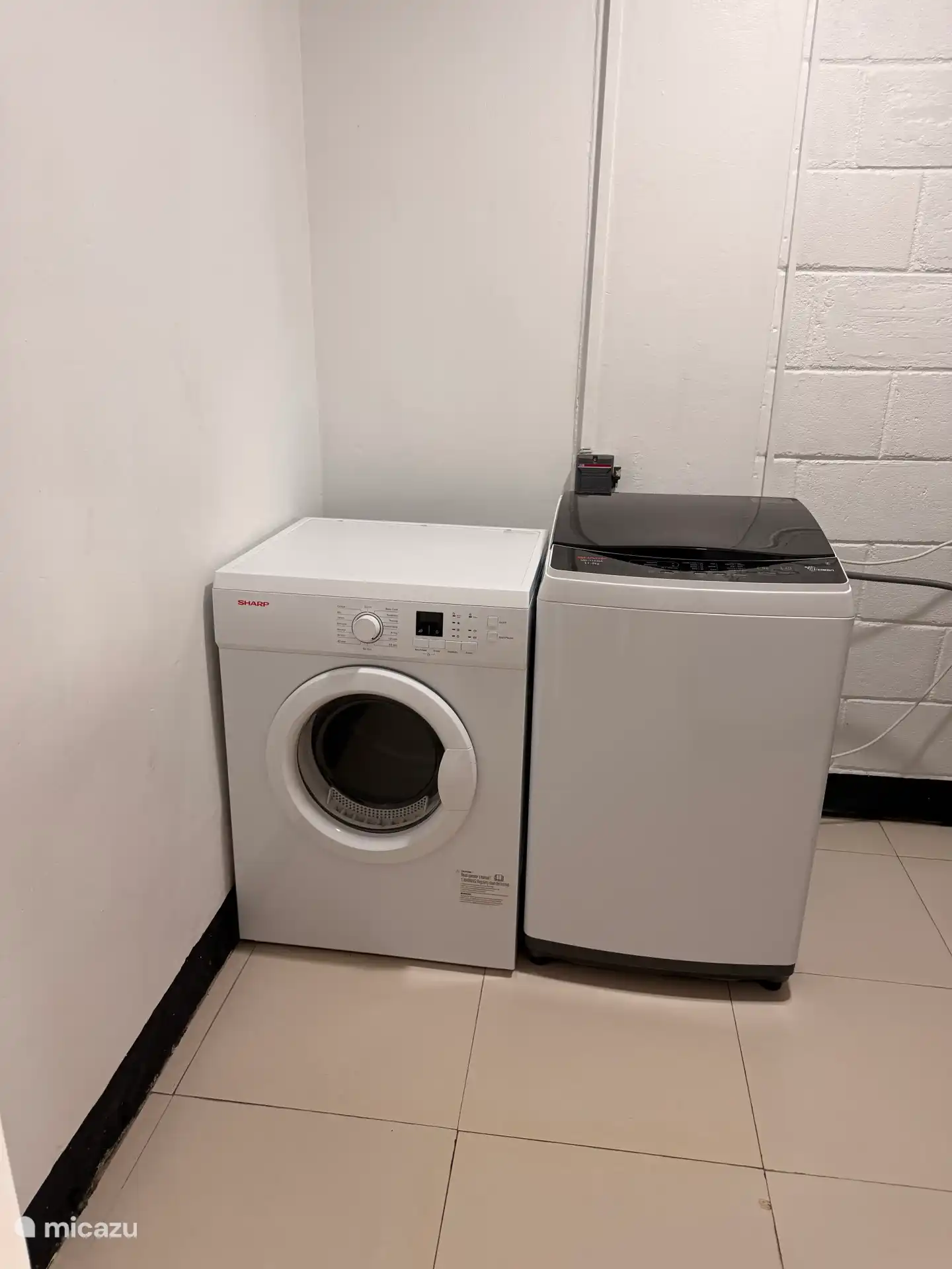 Wasmachine en droger