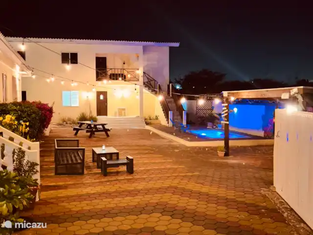 Location de Vacances Curaçao, Curaçao-Centre, Mahuma, appartement - Appartement de vacances Sol Vue sur le jardin/cour
