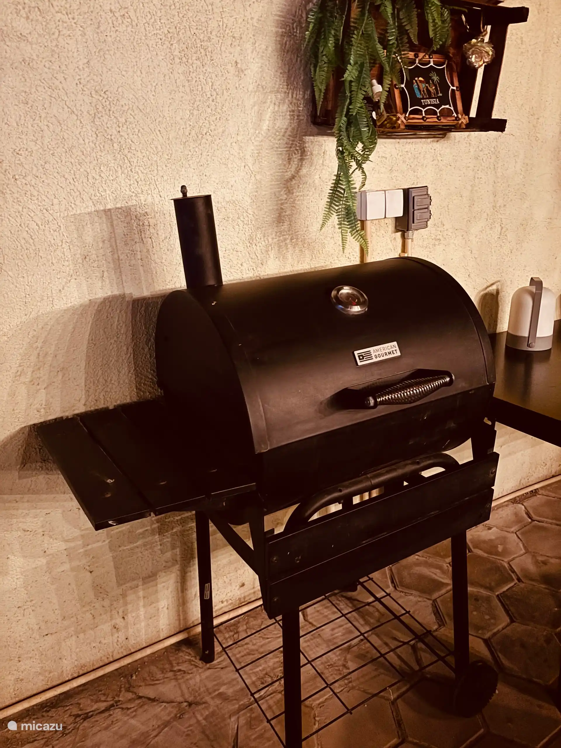 U mag gratis gebruik maken van de bbq