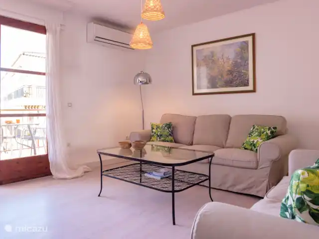 Location de Vacances Espagne, Costa Blanca, Jávea, appartement - appartement cosy à 3 minutes de la plage le salon