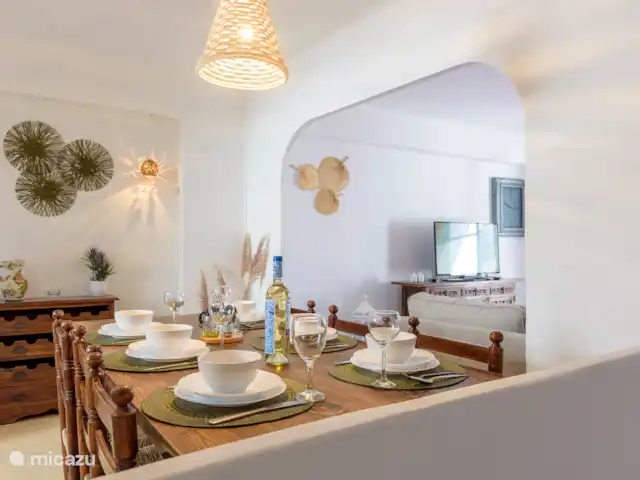 Location de Vacances Espagne, Costa Blanca, Jávea, appartement - appartement cosy à 3 minutes de la plage salle à manger