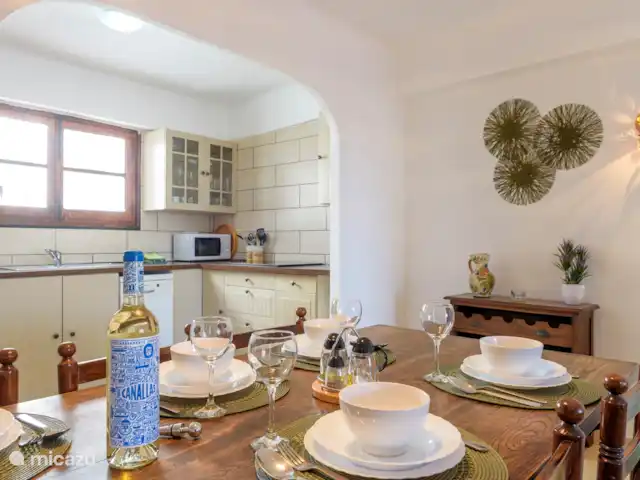 Location de Vacances Espagne, Costa Blanca, Jávea, appartement - appartement cosy à 3 minutes de la plage salle à manger