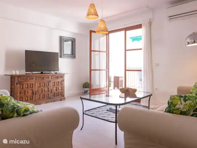 Location de Vacances Espagne, Costa Blanca, Jávea, appartement - appartement cosy à 3 minutes de la plage le salon