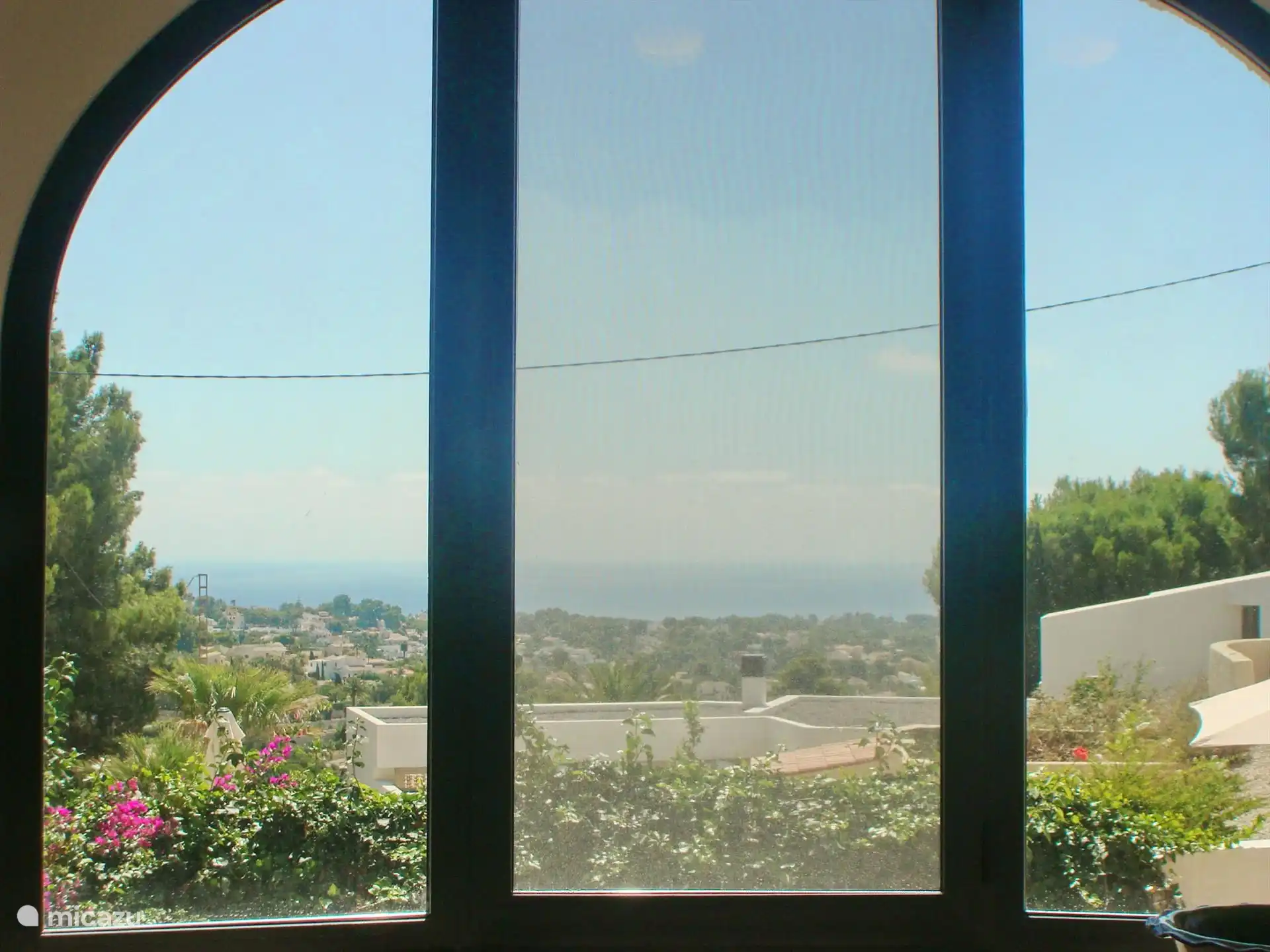 Blick aus dem Wohnzimmer