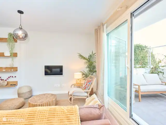 DB01 Maison Zen | Espagne, Costa del Sol, Torrox-Costa - appartement salon avec terrasse attenante