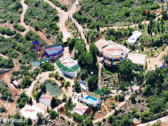 Maison du Théâtre | Portugal, Algarve, Tavira - maison de vacances Photo d'ensemble de la Quinta da Arte.
Accueillir