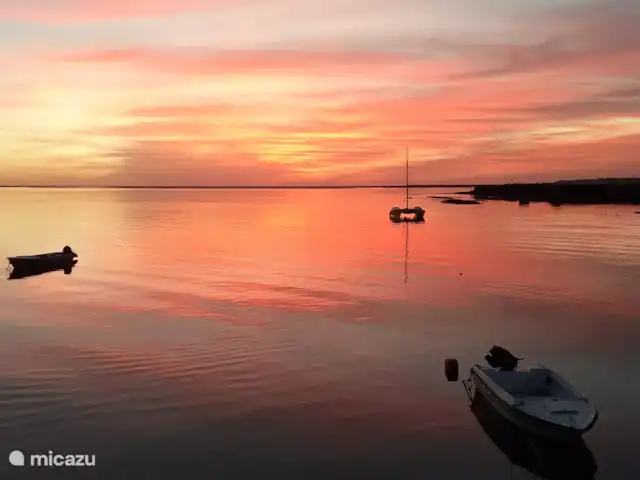 Maison du Théâtre | Portugal, Algarve, Tavira - maison de vacances Coucher de soleil photographié d’une excursion en bateau - magnifique.