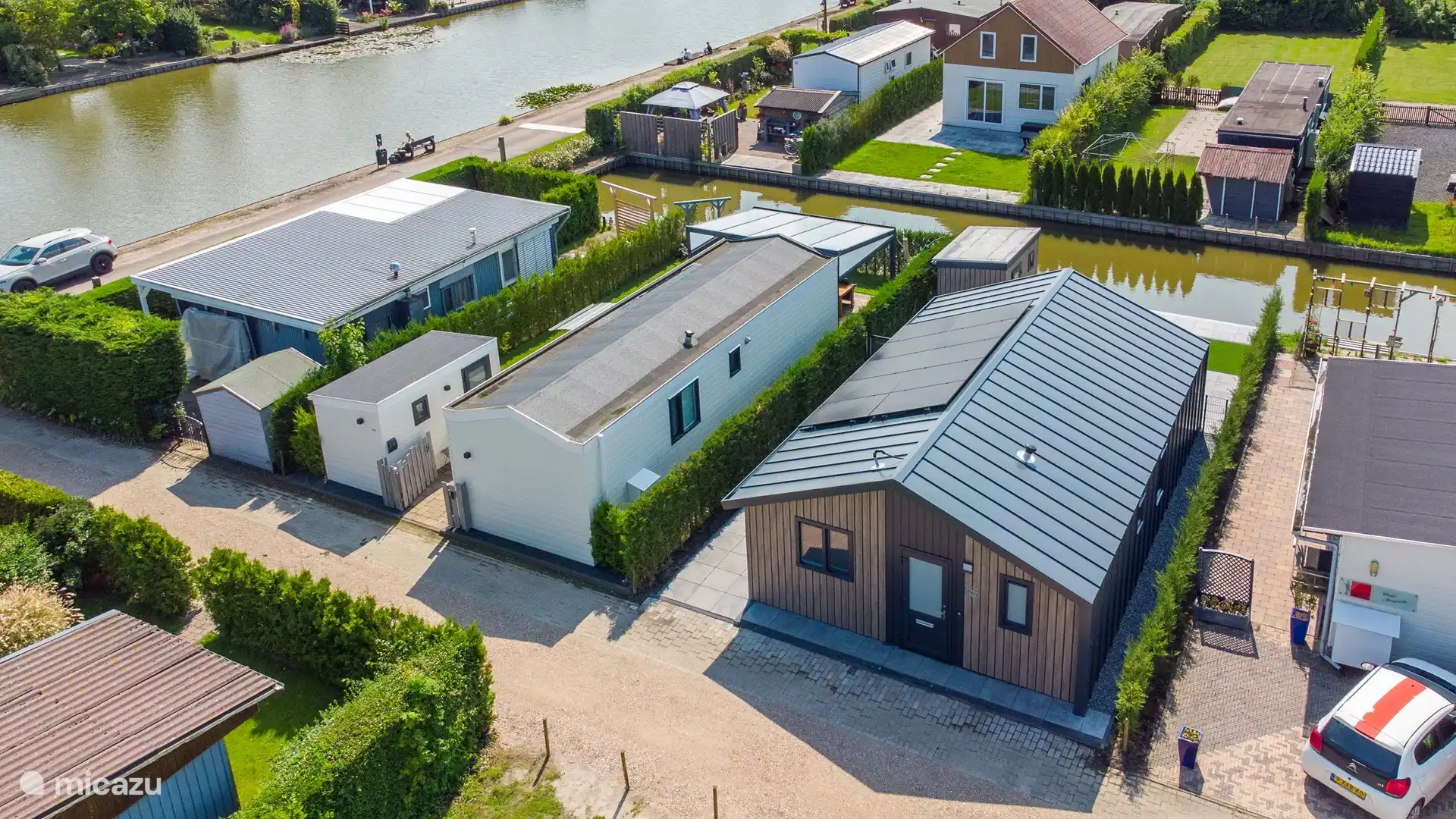 chalet, Opperdoes, North Holland, Netherlands - Carp