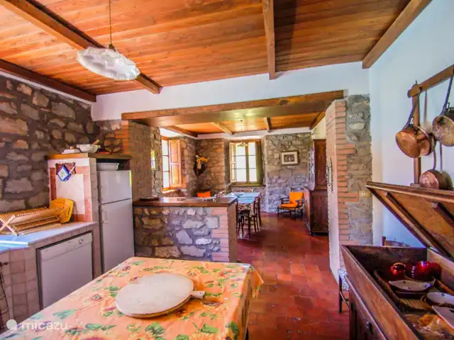 Location de Vacances Italie, Toscane, Villa Collemandina, villa - Maison avec piscine privée près de Lucques