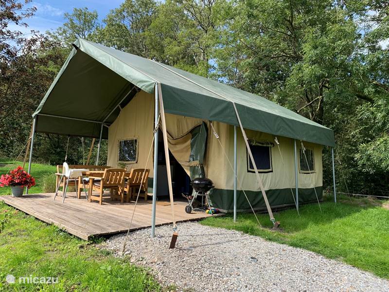 Maison de Vacances Pays-Bas, Hollande du nord, Hensbroek Glamping / Tente Safari / Yourte Tente safari de luxe II, en pleine nature