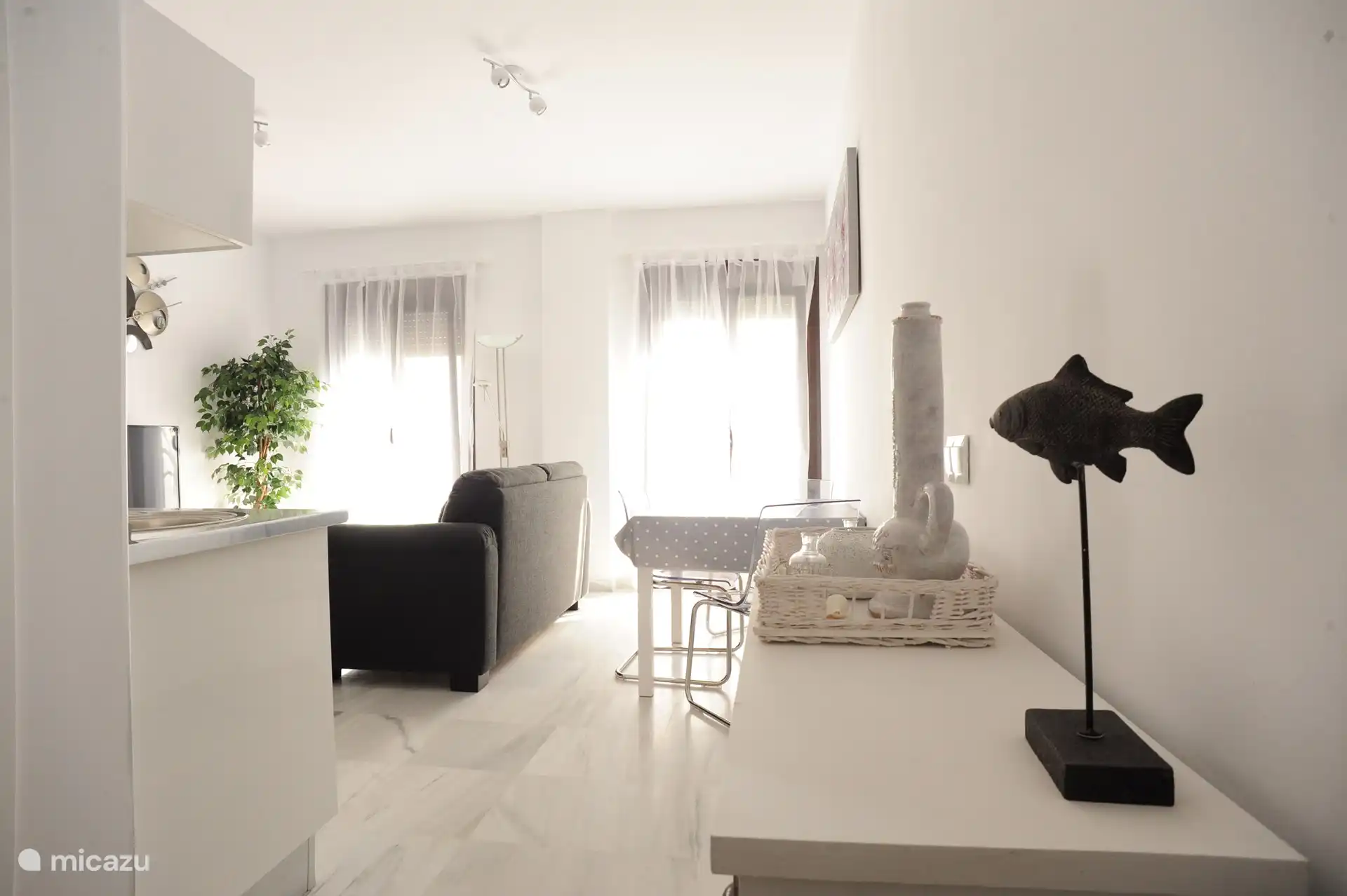 Cadiz La Caleta Altstadt in Spanien, Andalusien, Cádiz - Appartement