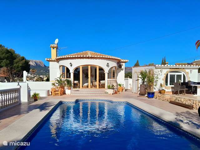 Holiday home in Spain, Costa Blanca, Calpe – villa Beso de Luna
