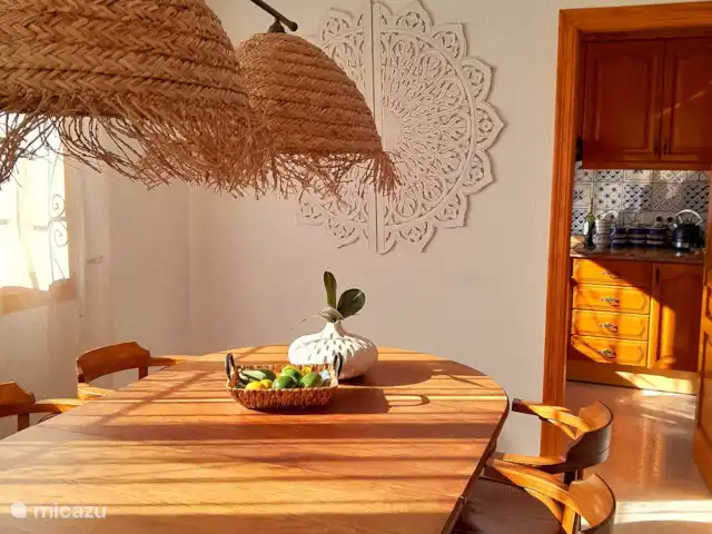 Beso de Luna | Espagne, Costa Blanca, Calpe - villa Grande table à manger, le petit déjeuner est prêt !