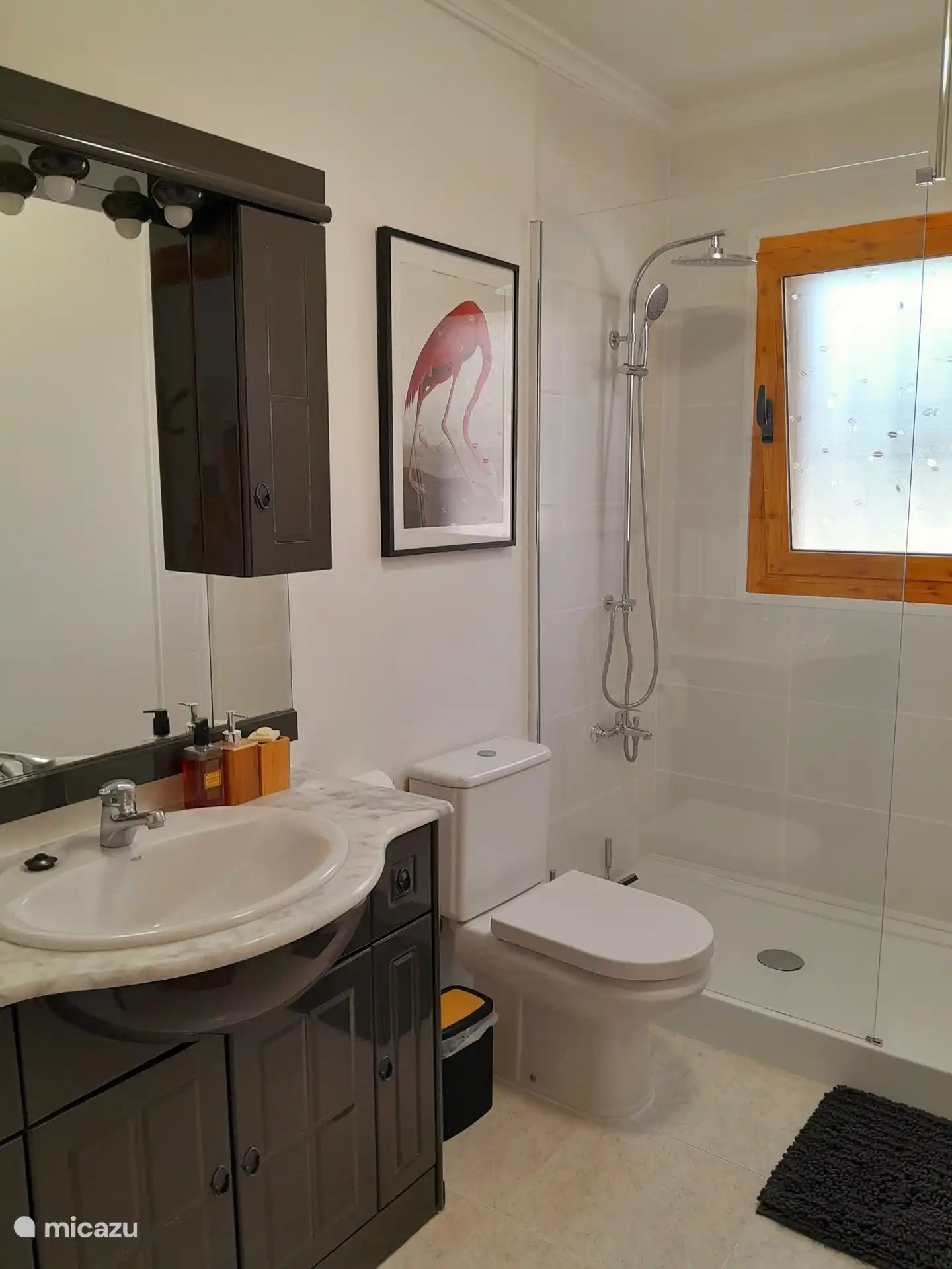 D’abord sous la douche !