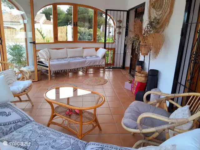 Beso de Luna | Espagne, Costa Blanca, Calpe - villa Véranda fermée, merveilleuse sensation de plein air pendant les périodes les plus froides.