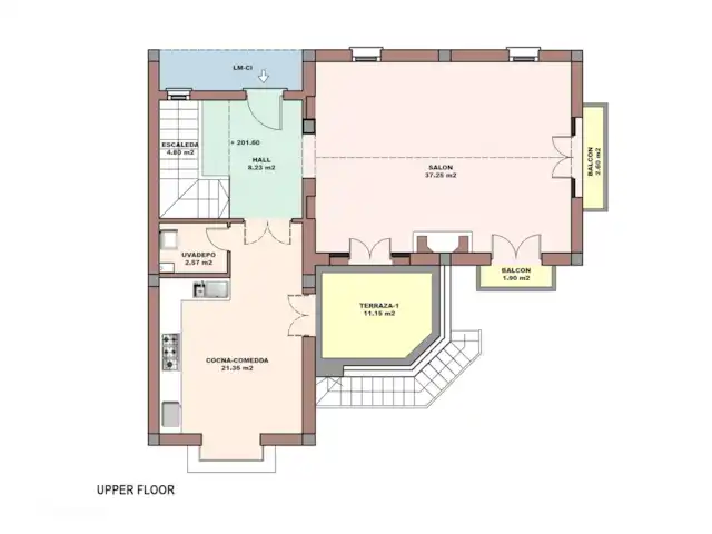 Casa Rosado | Espagne, Costa del Sol, Benahavis - bungalow Plan d’étage au-dessus du sol